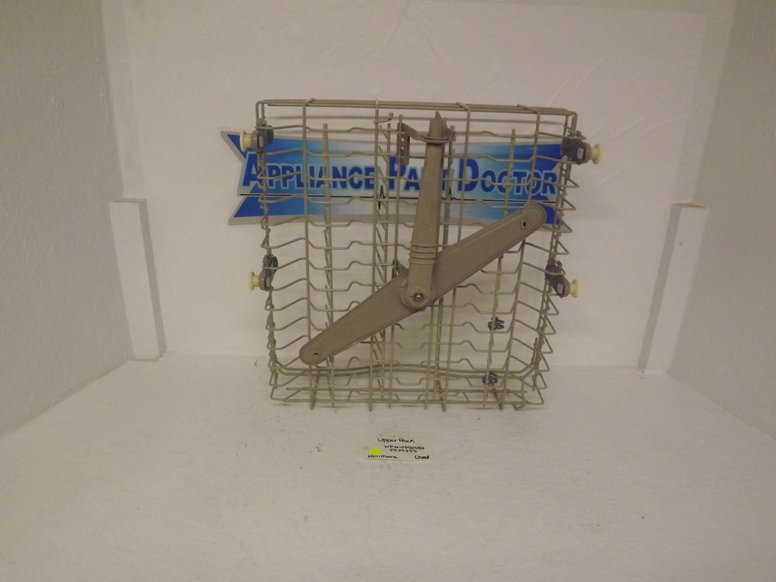 Kenmore Dishwasher WPW10350382 8539233 Upper Rack Used Kenmore Dishwasher WPW10350382 8539233 Upper Rack Used